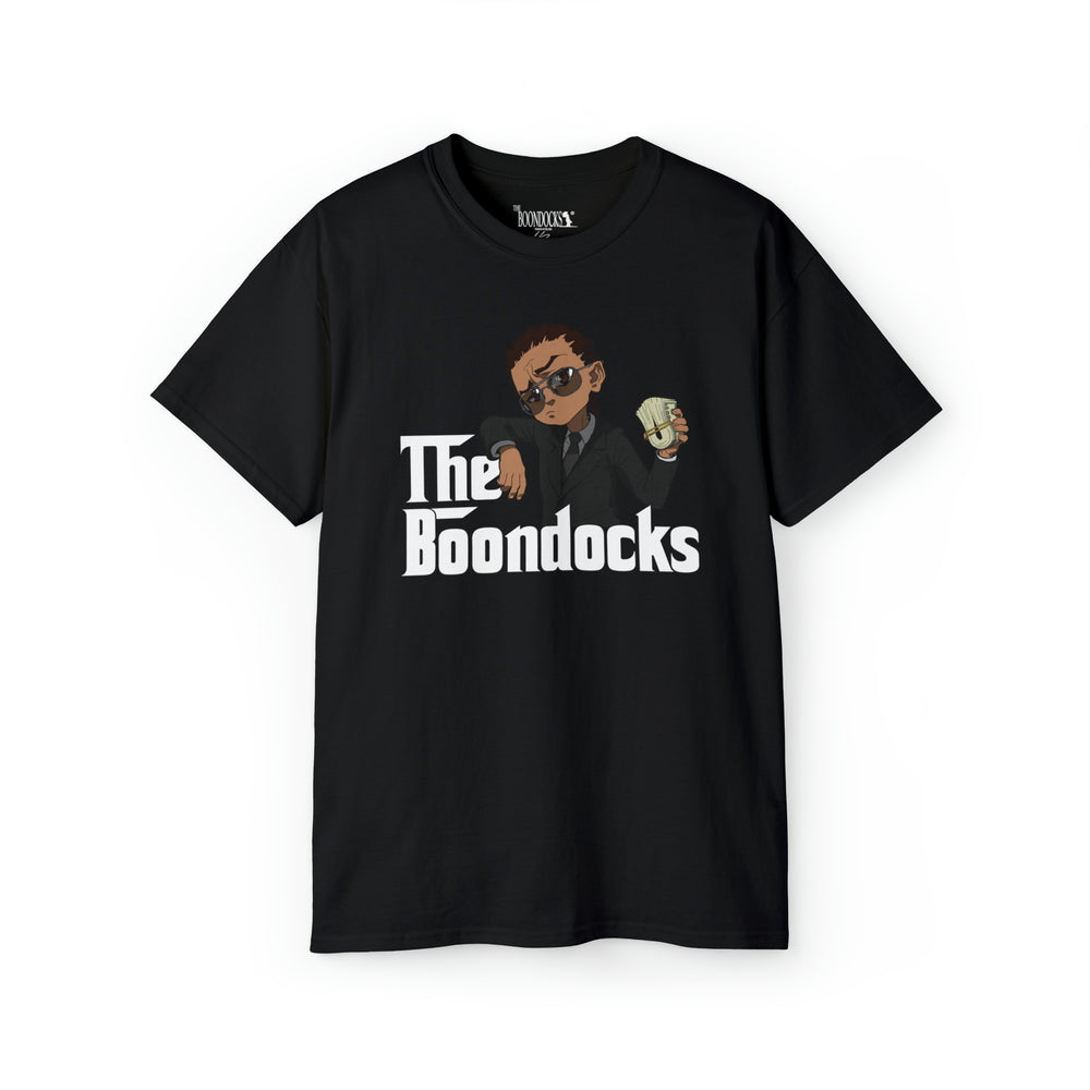 The Boondocks - Riley God Father Black Eco-T-Shirt