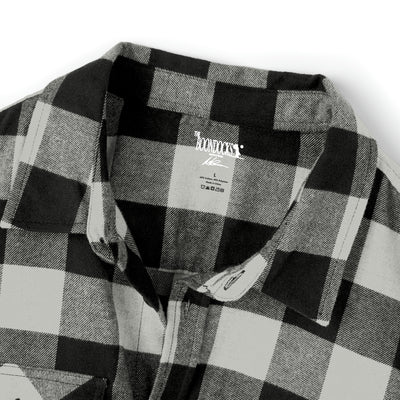 The Boondocks Freeman Brothers Wanted Grey / Black Flannel Shirt