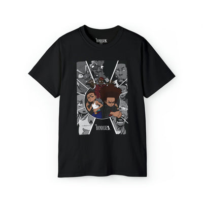 The Boondocks - Action Ready Black Eco-T-Shirt