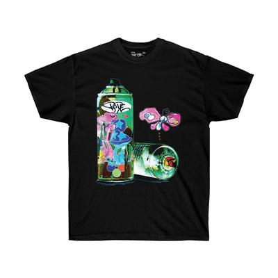 Bode Tour Spray Can Limited Edition Tee Black