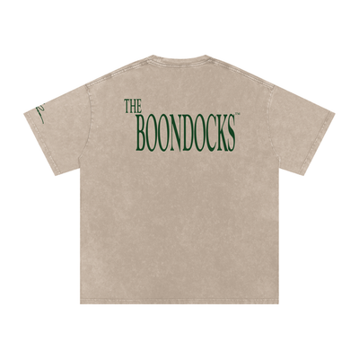 The Boondocks Huey Lab State Acid Washed Oversized T-Shirt
