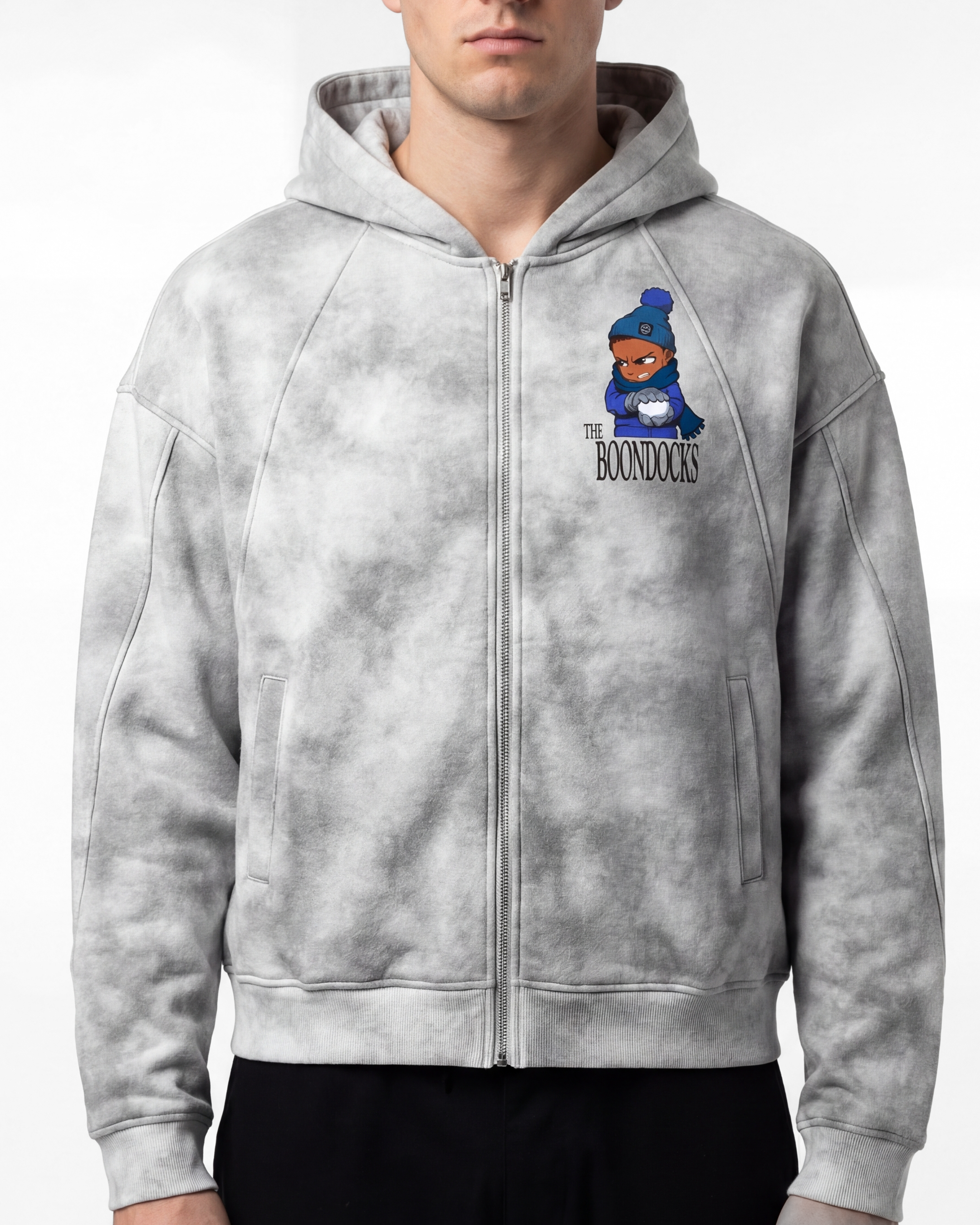 The Boondocks Riley Snow Day Zip Hoodie