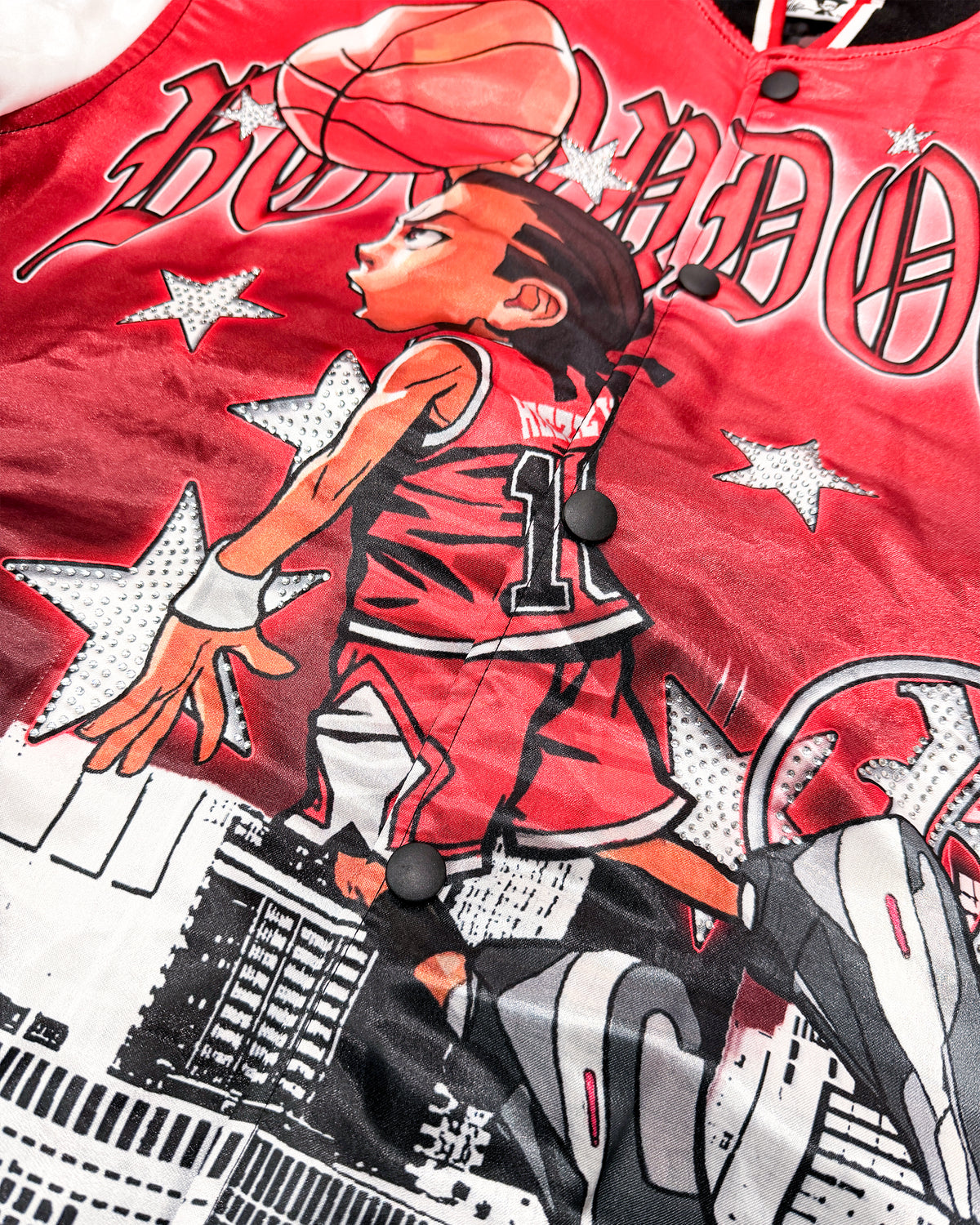 The Boondocks Riley “No Easy Buckets” Varsity Jacket