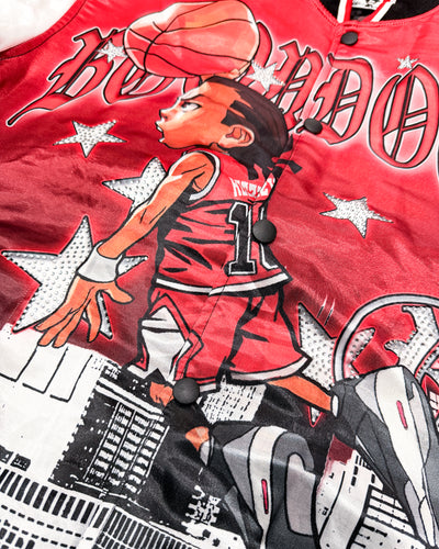The Boondocks Riley “No Easy Buckets” Varsity Jacket