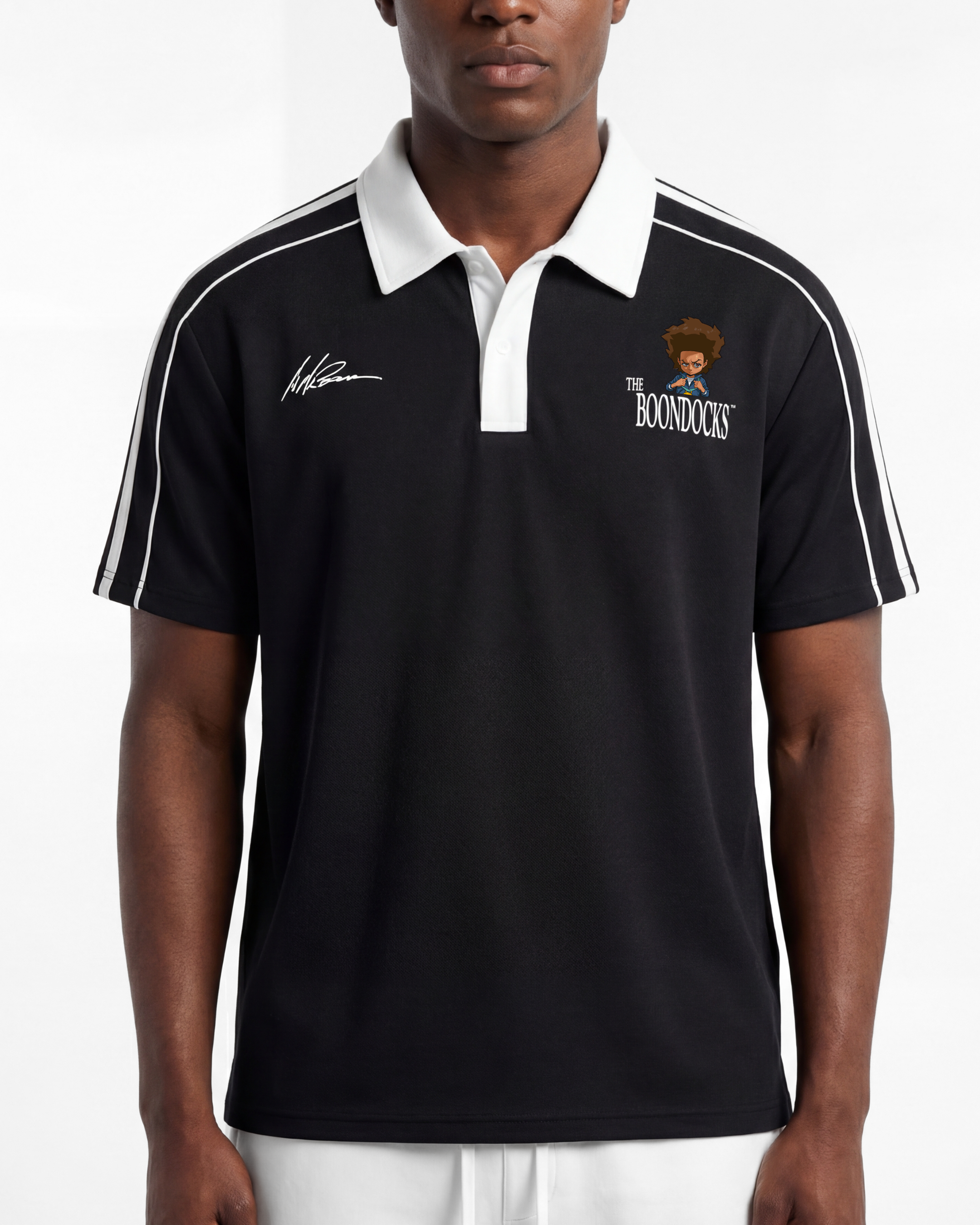 The Boondocks Huey Freeman Champion Polo