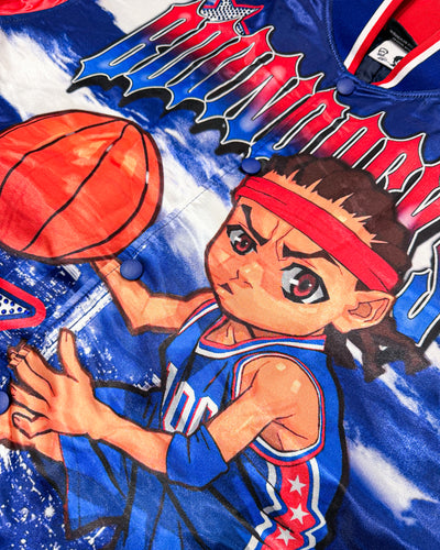 The Boondocks Riley “Full Court Pressure” Varsity Jacket