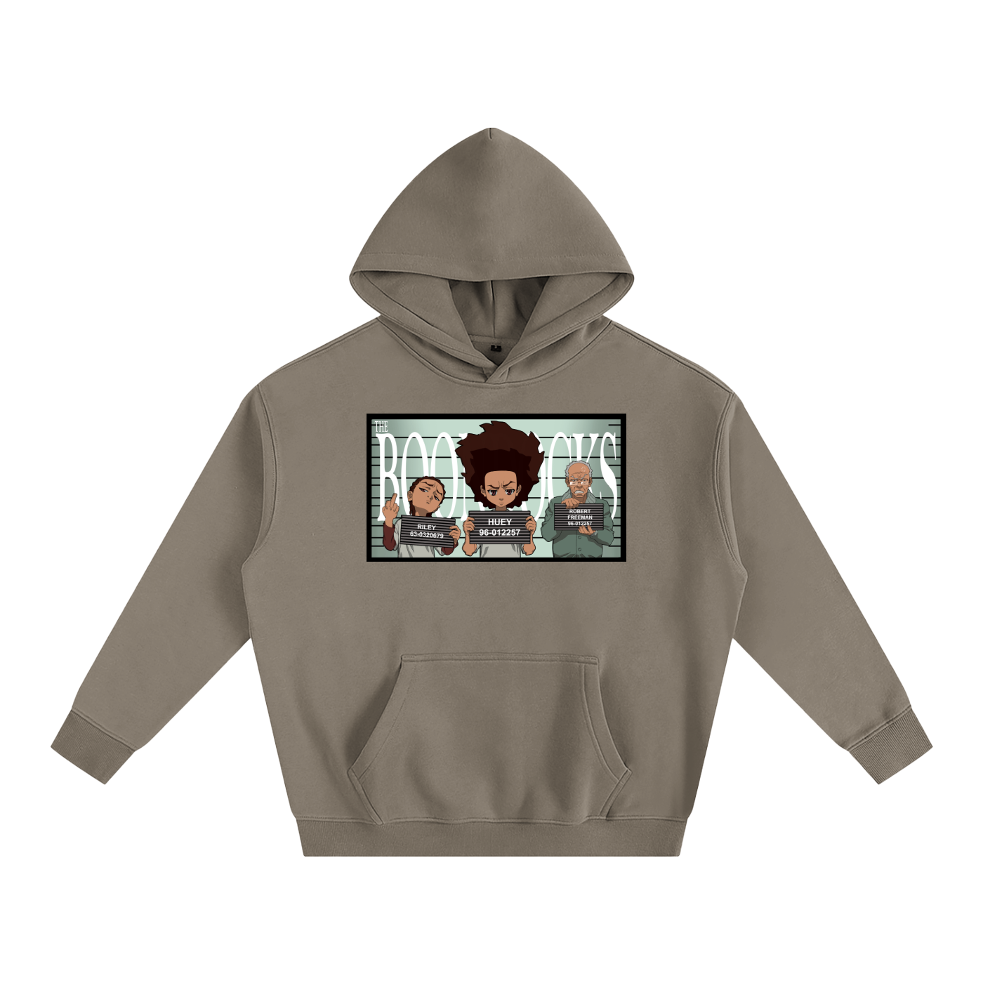 The Boondocks Woodcrest Public Enemies Mugshot Hoodie