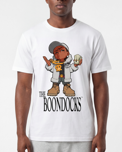 The Boondocks Riley Cash Don’t Lie White Cotton Tee