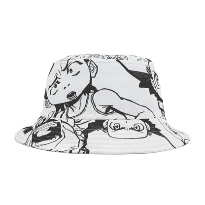 The Boondocks White Bucket Hat