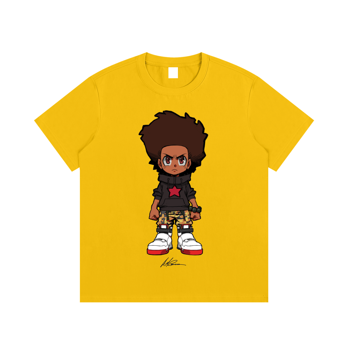 The Boondocks Huey Freeman Stand Firm T-Shirt