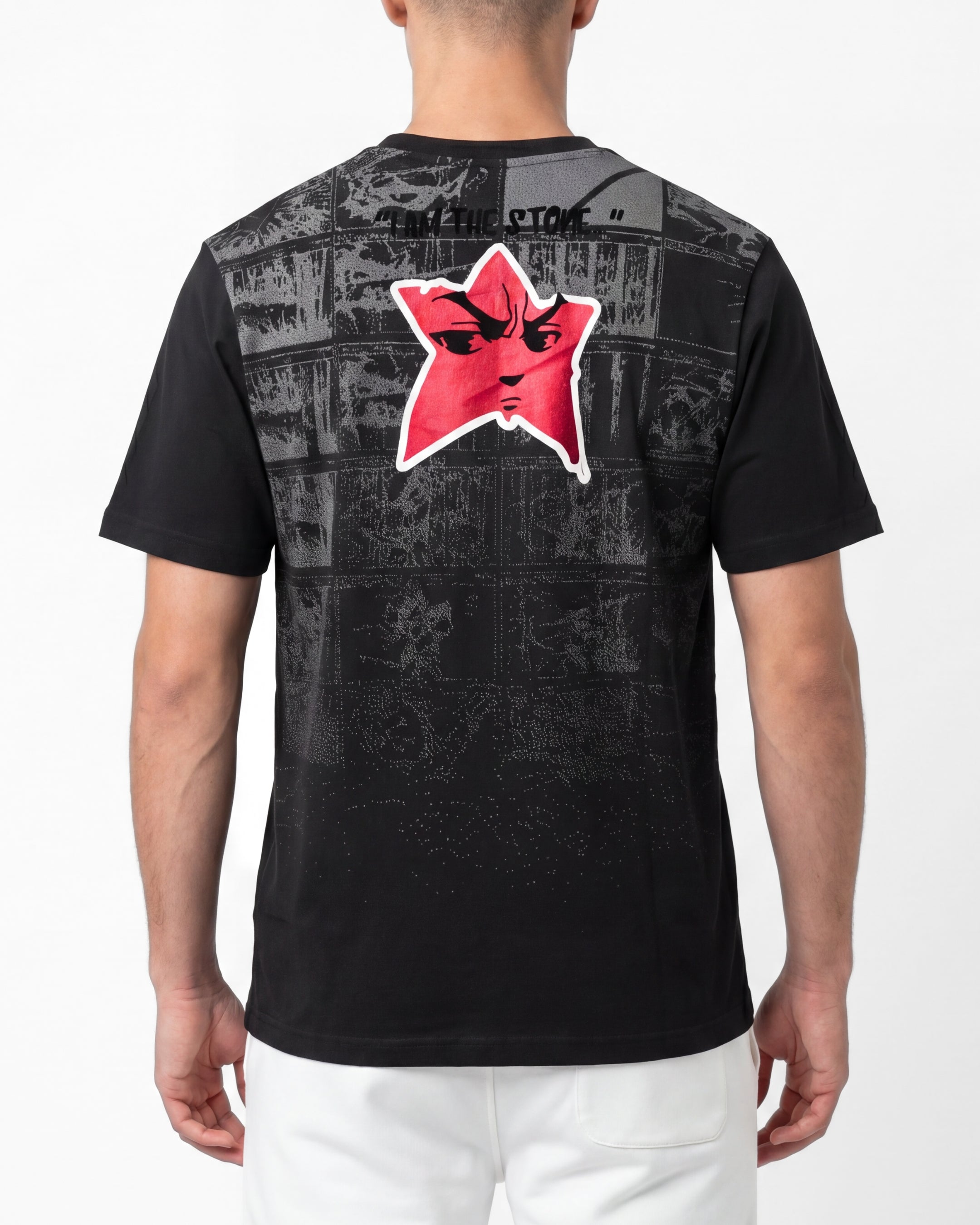 The Boondocks By Any Means Black Embellished Tee