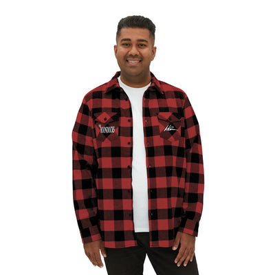 The Boondocks Freeman Brothers Wanted camisa de franela roja / negra