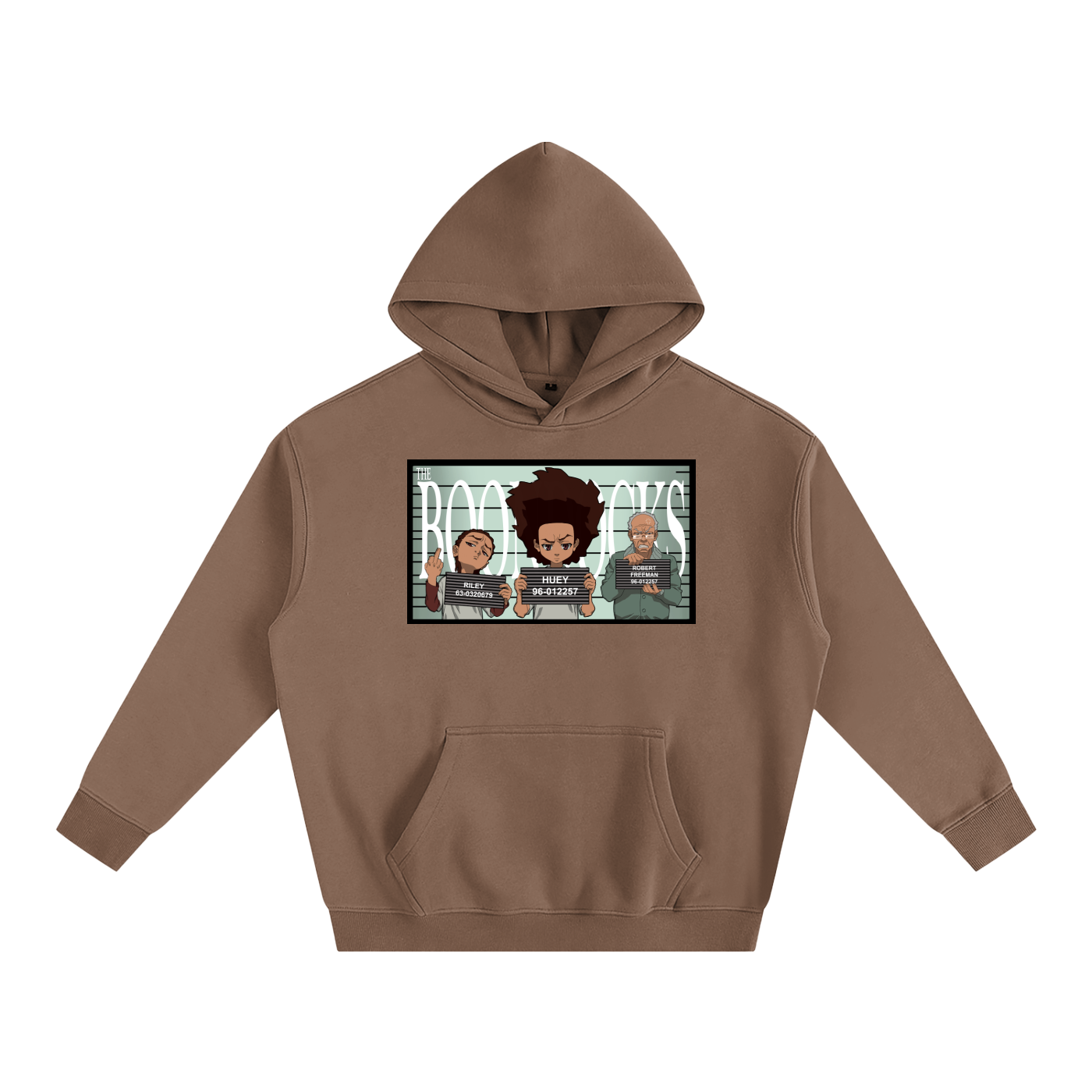 The Boondocks Woodcrest Public Enemies Mugshot Hoodie
