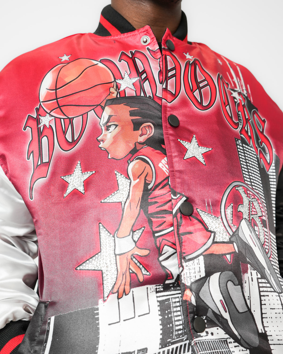 The Boondocks Riley “No Easy Buckets” Varsity Jacket