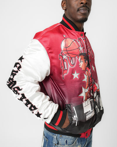 The Boondocks Riley “No Easy Buckets” Varsity Jacket