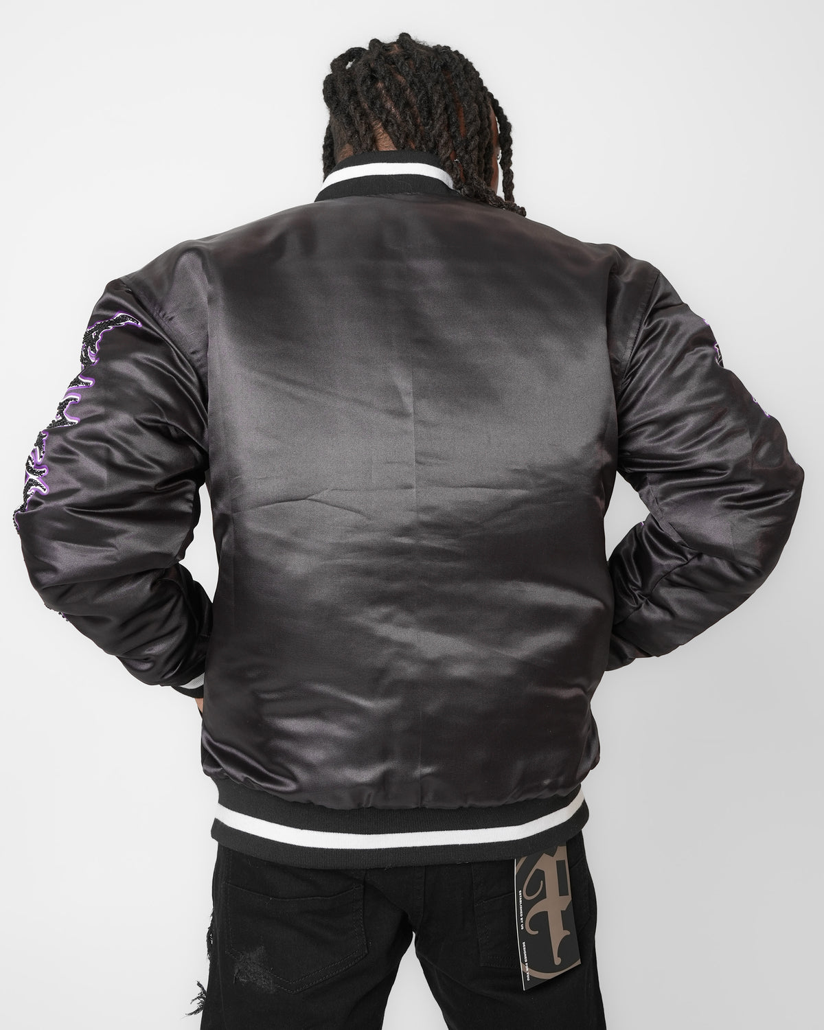 The Boondocks Riley & Huey “Woodcrest Court Kings” Varsity Jacket