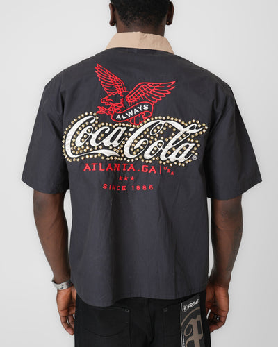 Coca-Cola Old Bodega Black Mechanic Shirt