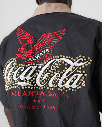 Coca-Cola Old Bodega Black Mechanic Shirt