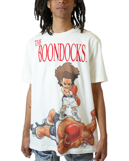 The Boondocks - Huey Knockout camiseta blanca