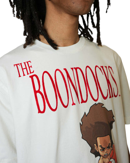 The Boondocks - Huey Knockout camiseta blanca