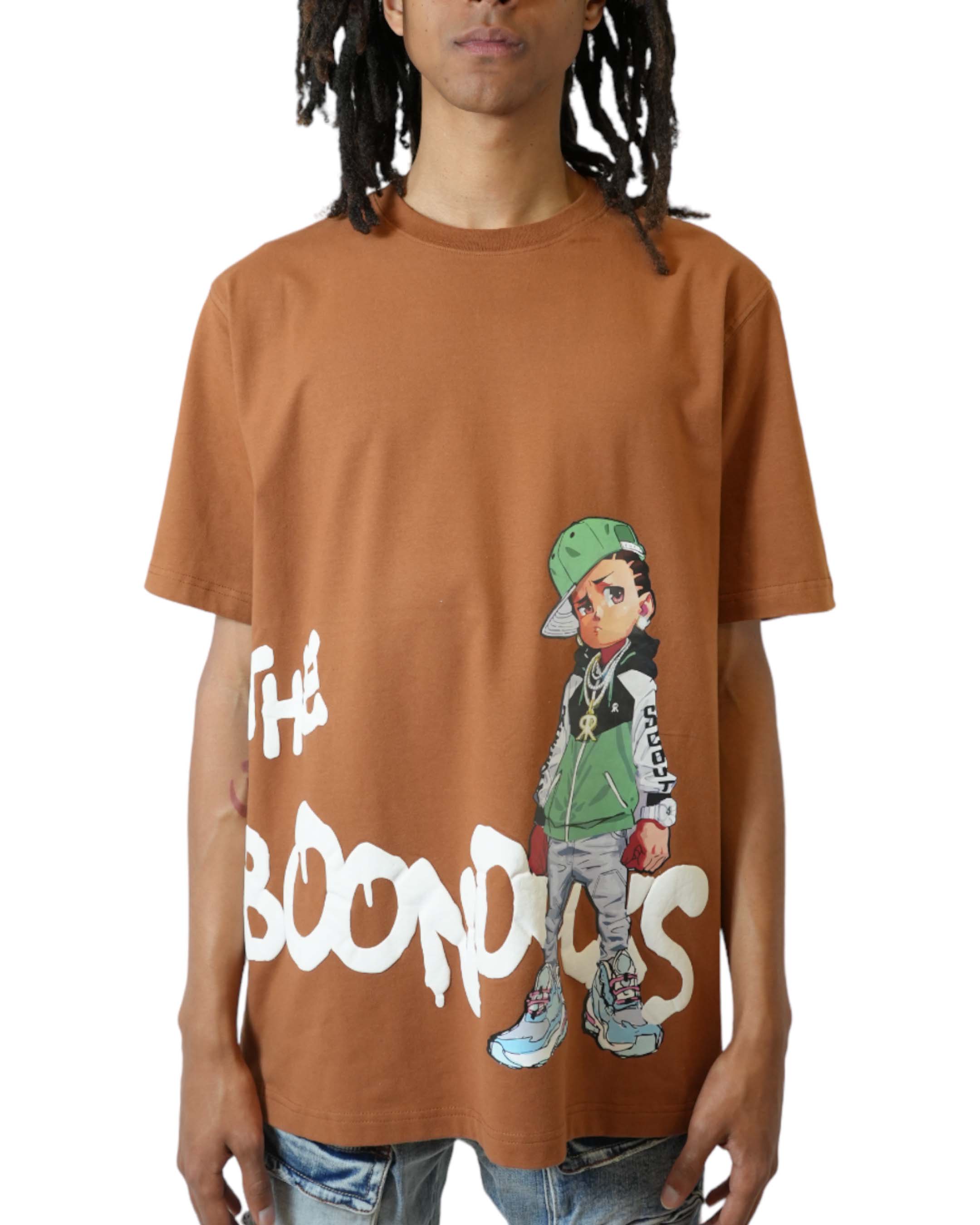 The Boondocks Riley Boondocks Brown T Shirt de Kryptic