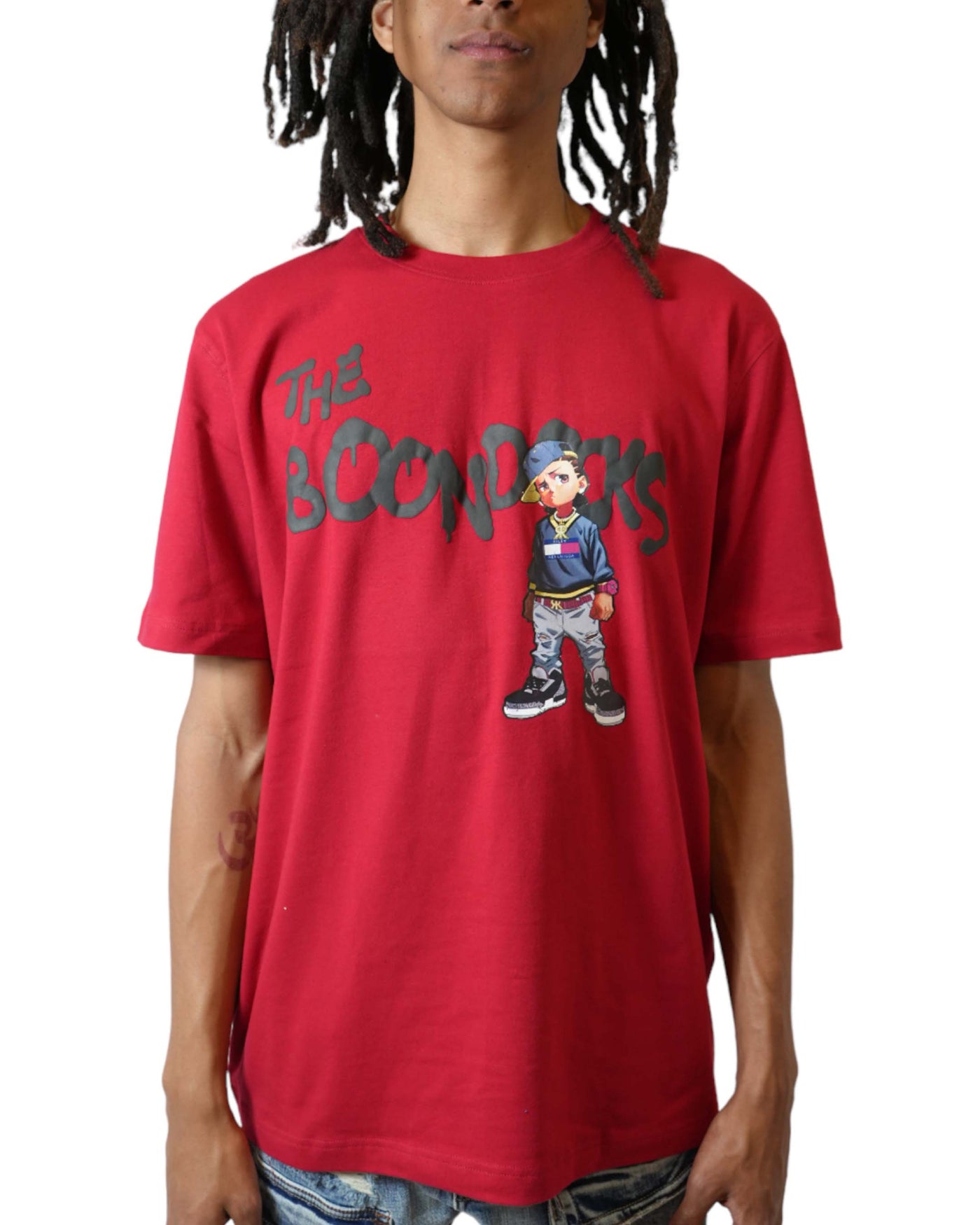 The Boondocks -Riley Boondocks Graffiti Red T-Shirt – de•Kryptic