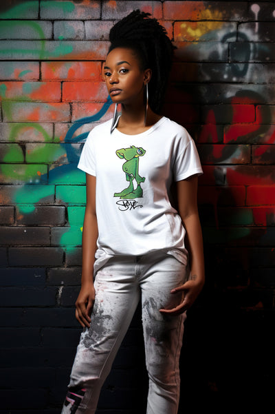 Camiseta Bode Classic Da'Lizard Edición Limitada Blanca