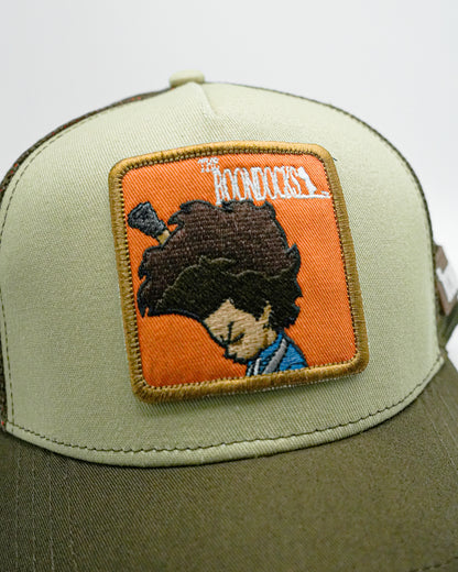 The Boondocks Riley Mugshot gorra snapback negra