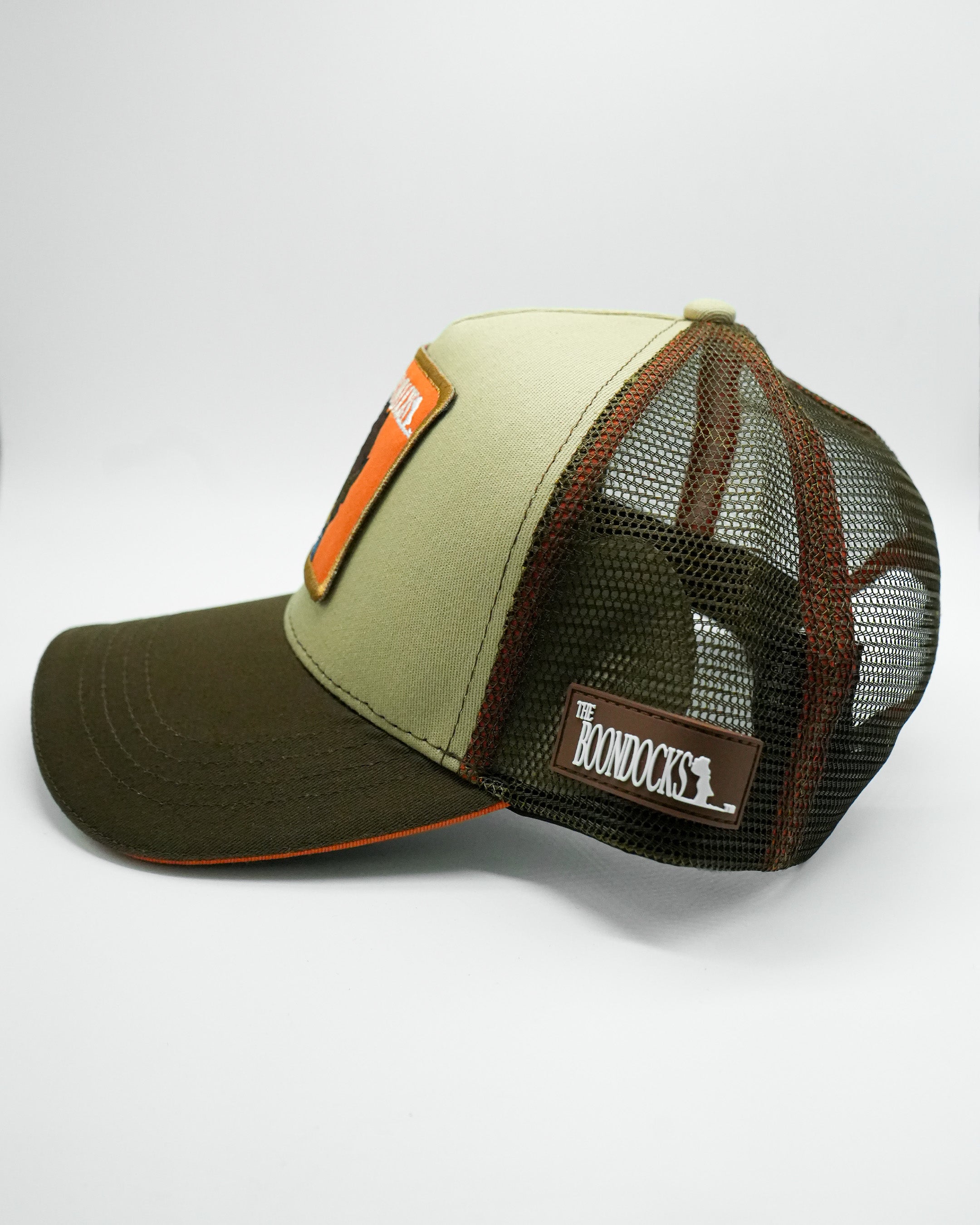 The Boondocks Huey Revolution Khaki Trucker Hat