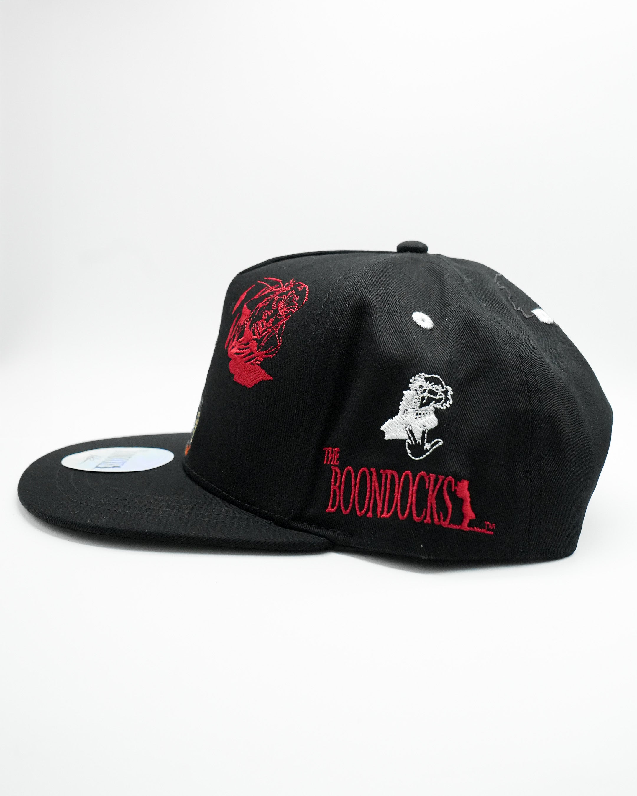 The Boondocks Riley Mugshot Black Snapback Hat