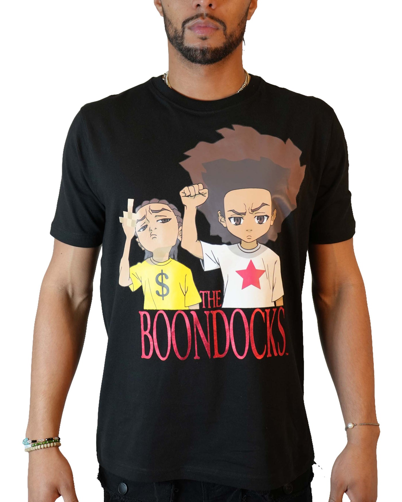 The Boondocks - F*** Society Black T-Shirt