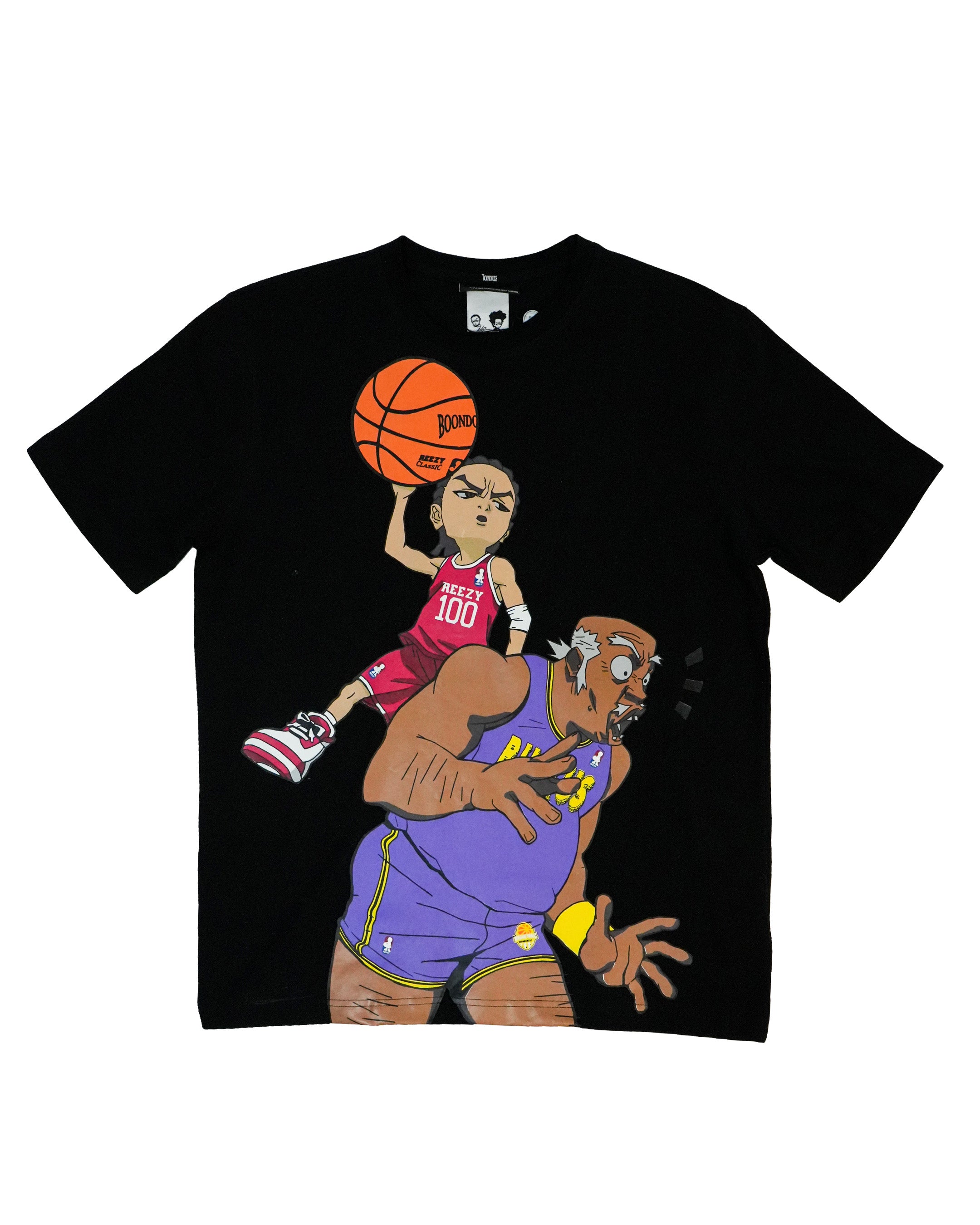 The Boondocks - Riley Rukus Dunk Black T-Shirt