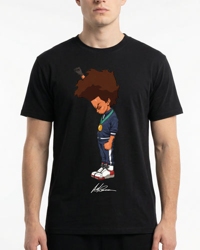 The Boondocks Huey Fist Stand Tee
