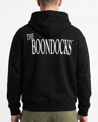 The Boondocks Riley Hands Out Oversize Heavyweight Black Hoodie