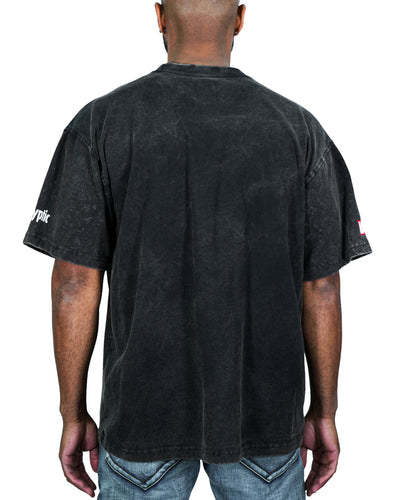 Deadpool x Wolverine - Best Buds Oversized Black T-Shirt