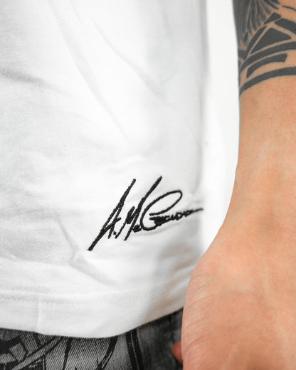 The Boondocks - Future Huey & Riley White Knit T-Shirt