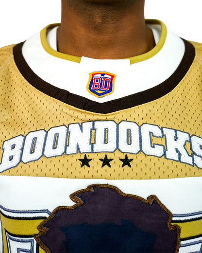 The Boondocks Huey Football Knit Khaki Jersey