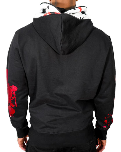 Friday The 13th™ - Ski Mask Full Zip Black Hoodie