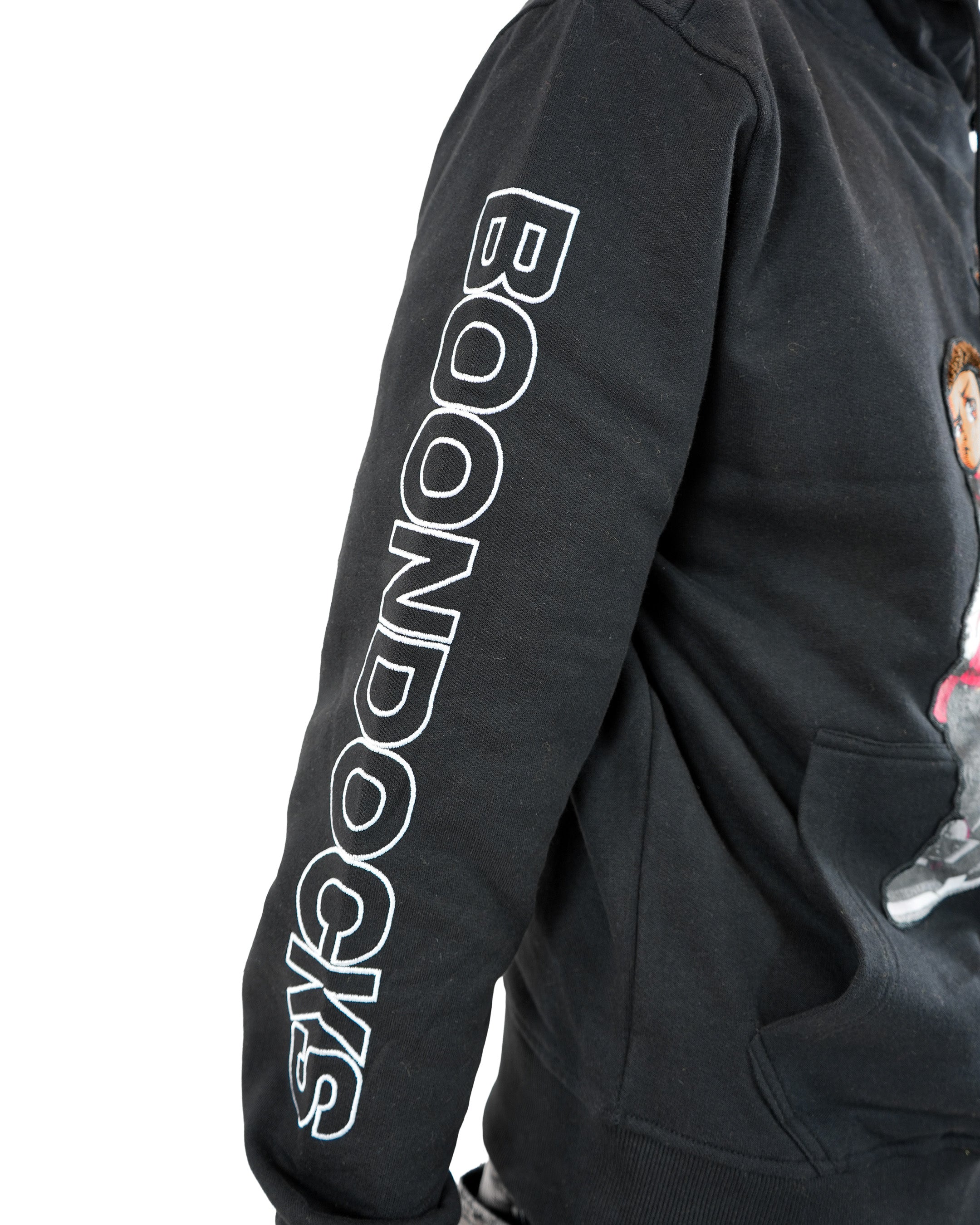 The Boondocks - Future Huey & Riley Black Knit Hoodie