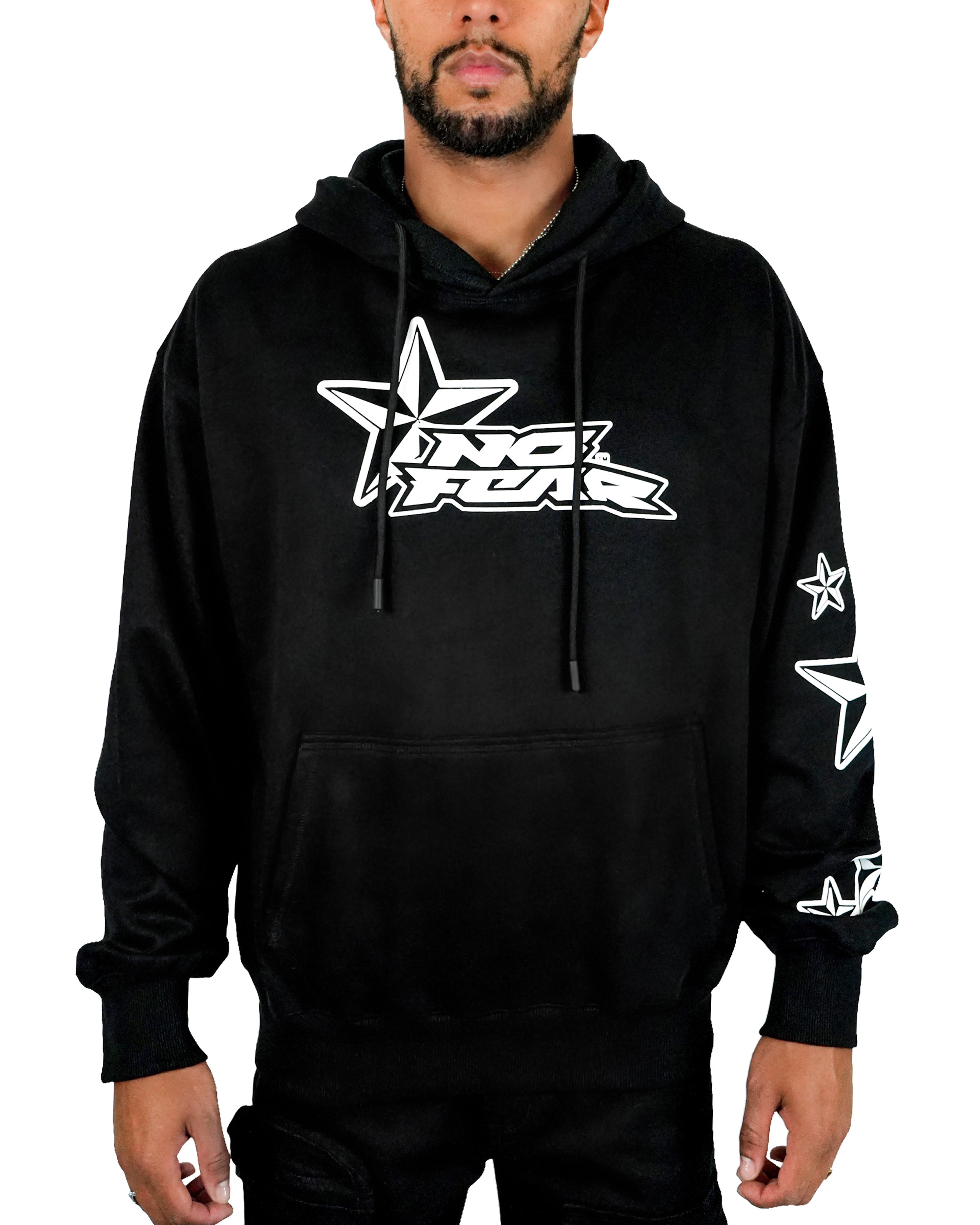 No Fear - Fearless Star Black Hoodie