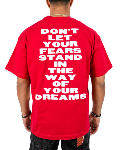 No Fear - Fearless Vision camiseta roja