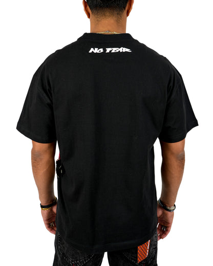 No Fear - Skull Flight camiseta negra