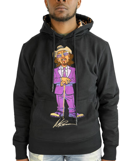 The Boondocks - A Pimp Named Slickback Black Hoodie