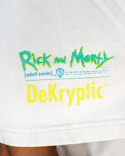 Rick & Morty™ - Rainbow Morty Grey Oversized T-Shirt