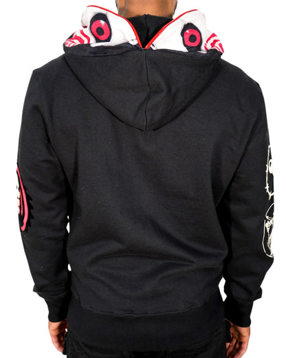 SAW™ - Billy The Puppet Full Zip Black Hoodie