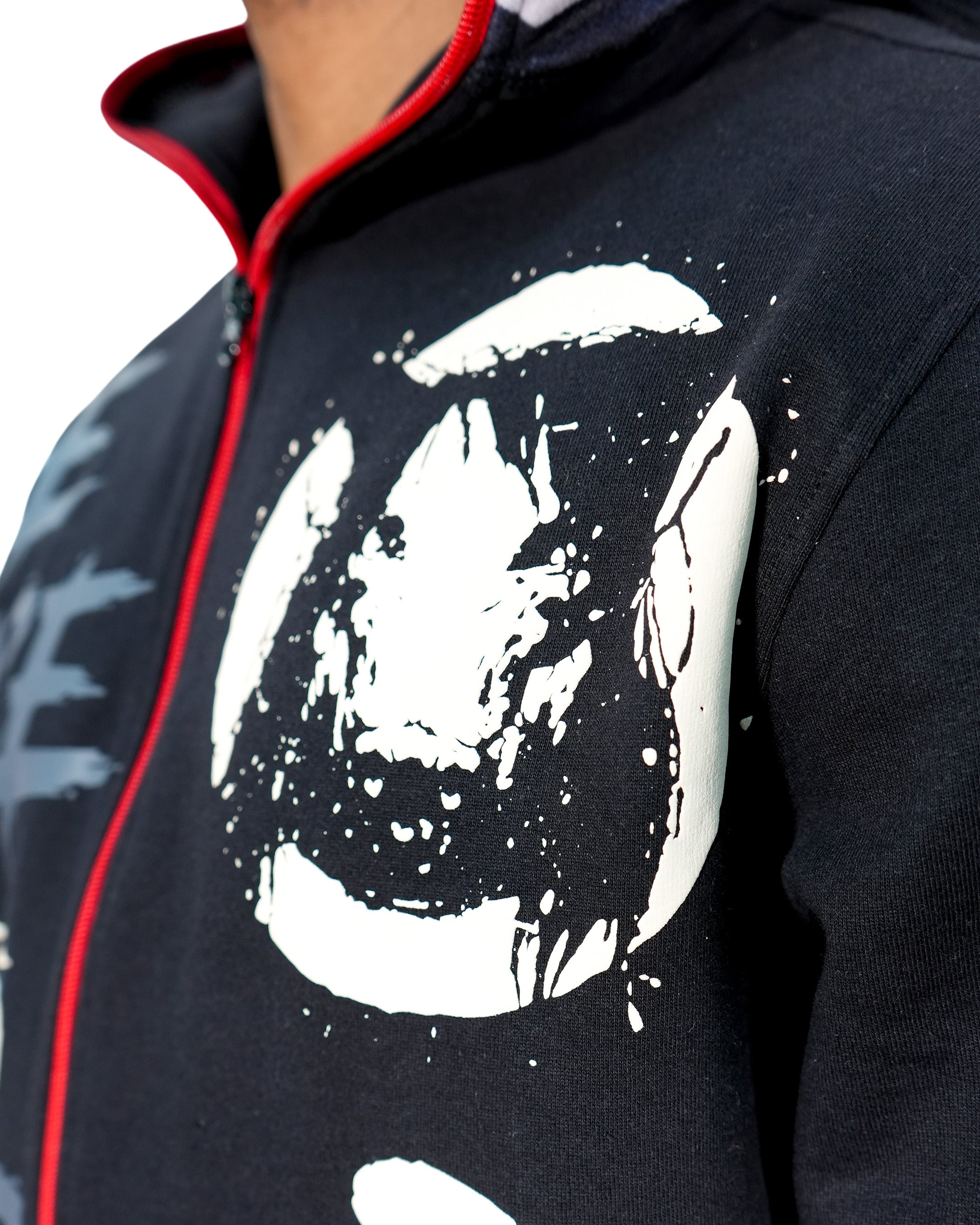 SAW™ - Billy The Puppet Full Zip Black Hoodie