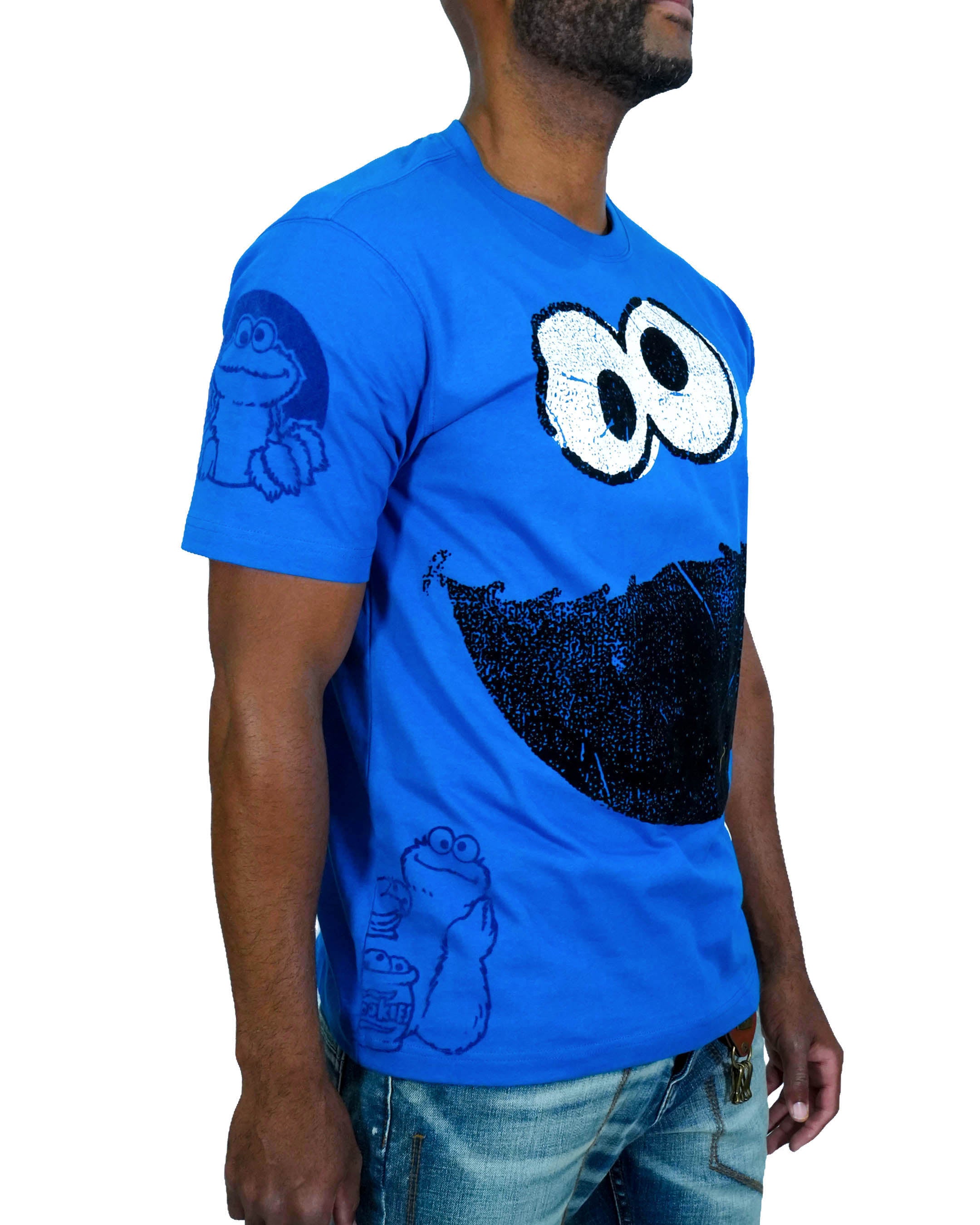 Sesame Street - Cookie Monster Blue T-Shirt