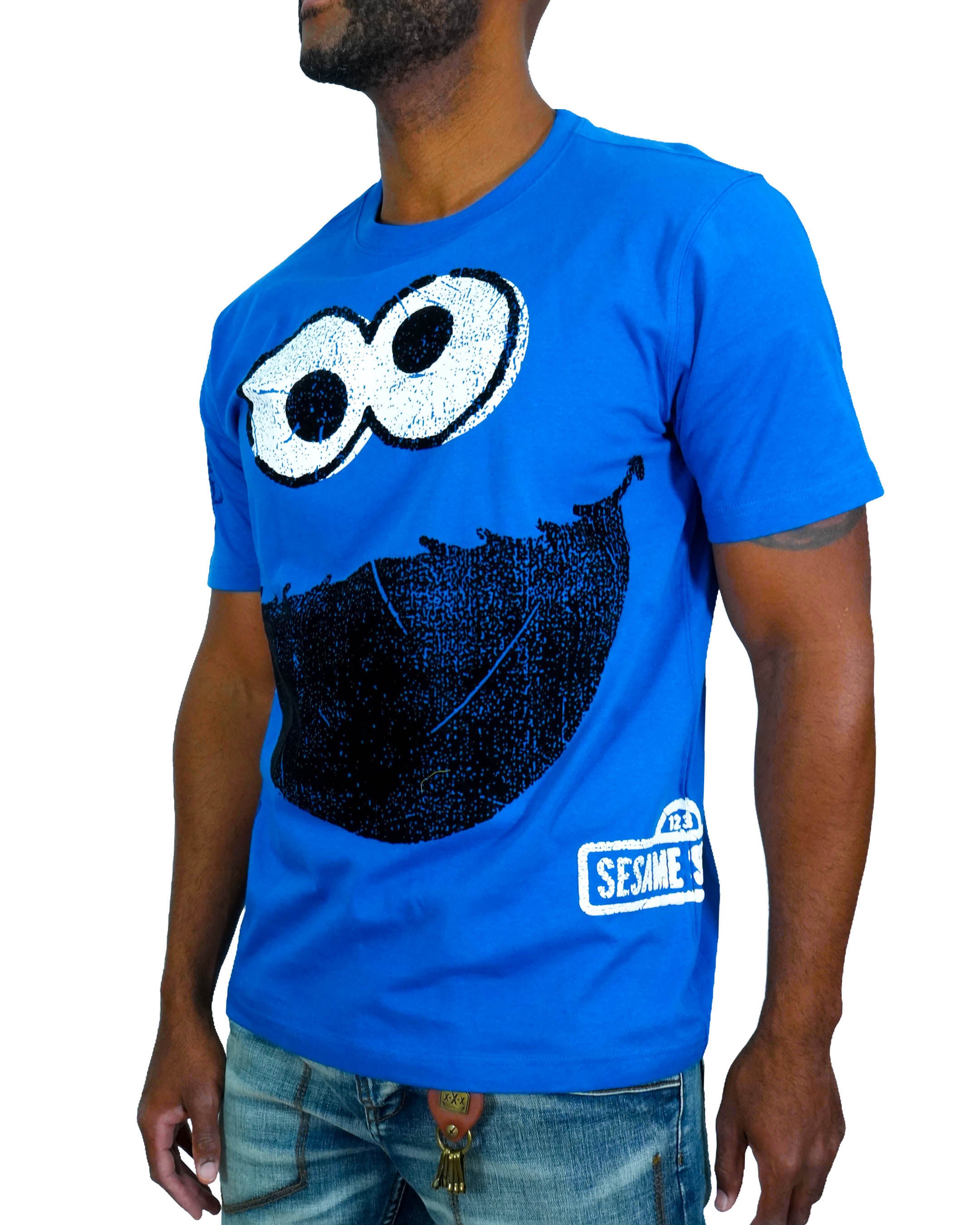 Sesame Street - Cookie Monster Blue T-Shirt