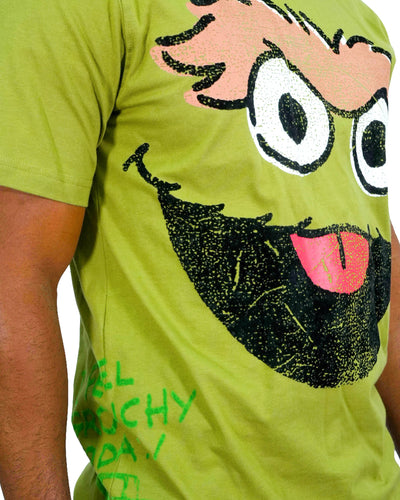 Sesame Street - Oscar The Grouch Green T-Shirt