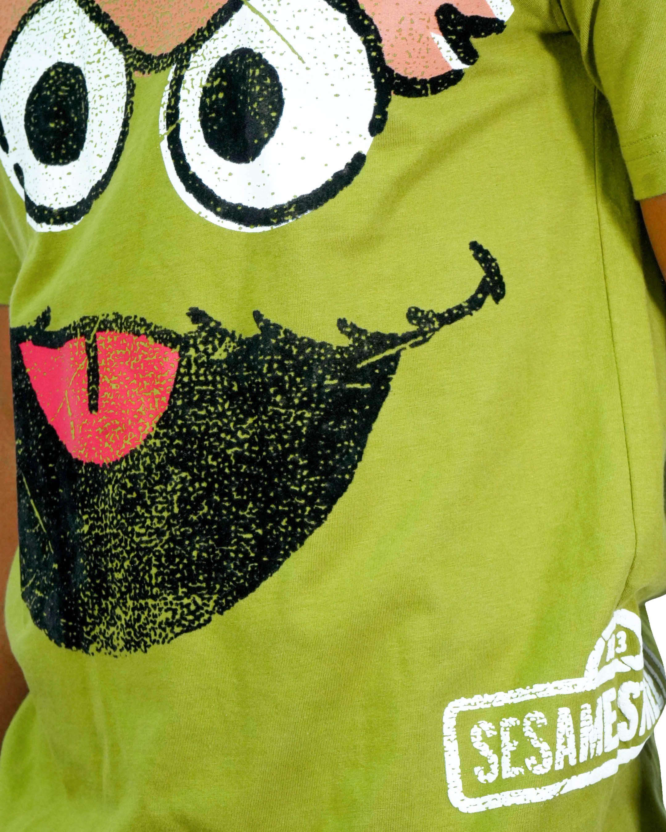 Sesame Street - Oscar The Grouch Green T-Shirt